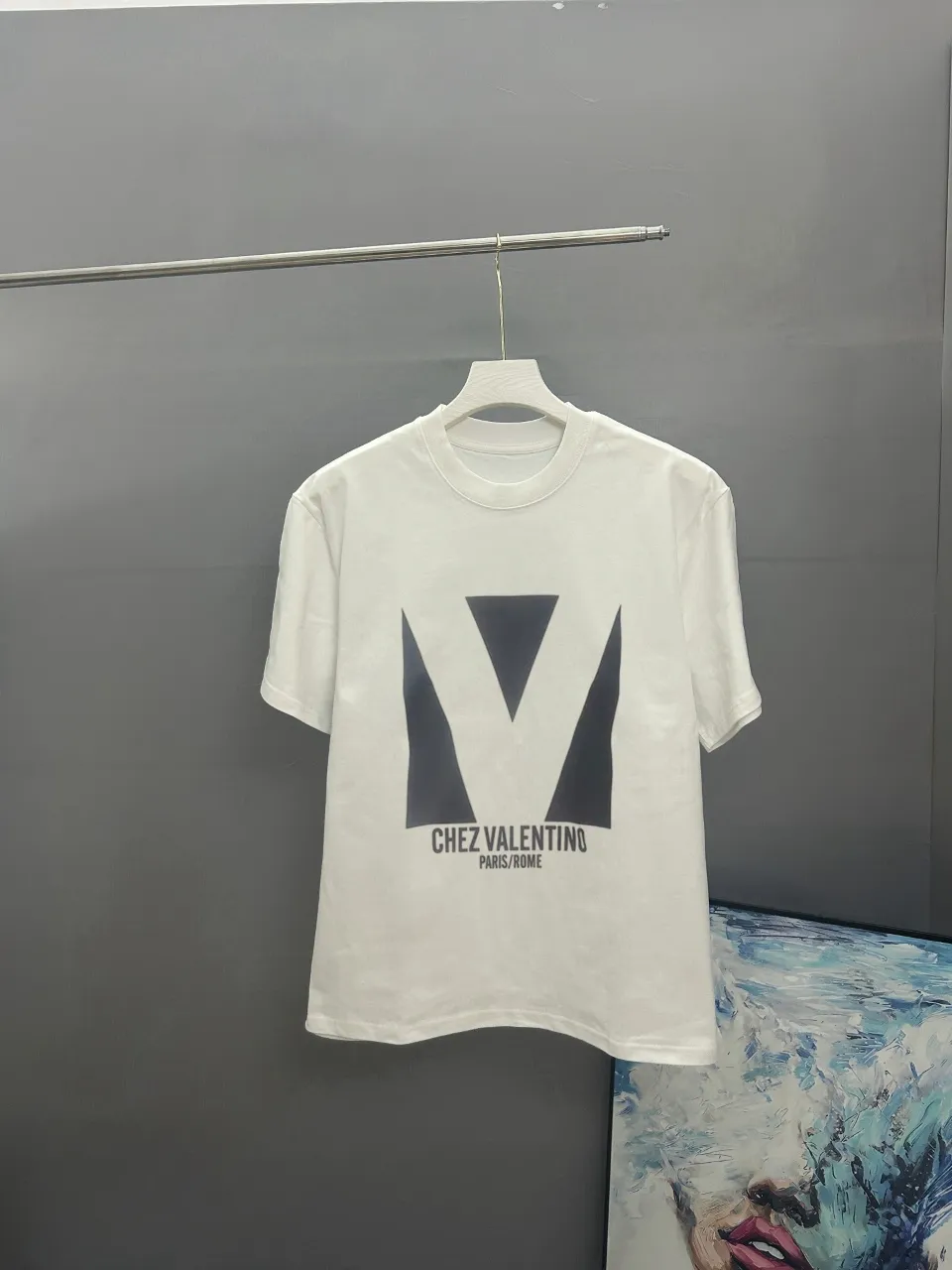 VALENTNO 2025 Classic T 280 ， Breathable ， ， ！ Same Style ：White Black -Size：S M L Xl